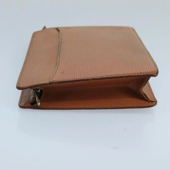 LOUIS VUITTON Epi Pochette Homme Clutch Bag Zipangu Gold M52528 LV Auth ti2447 - Picture 8 of 16